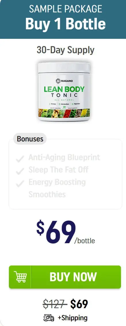 Lean Body Tonic - 1 Bottle